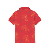 Boys All Over Printed Polo T-Shirt